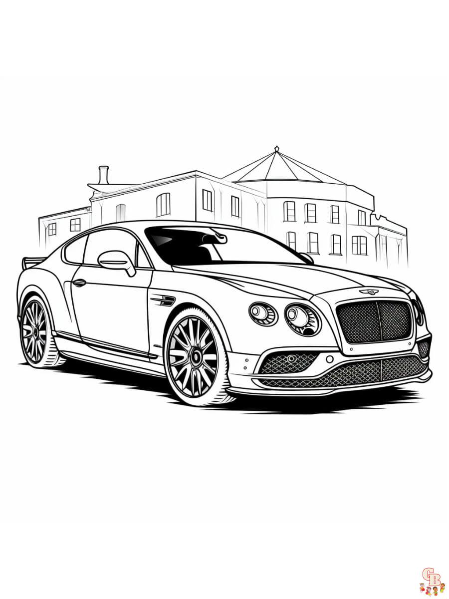 bentley ausmalbilder