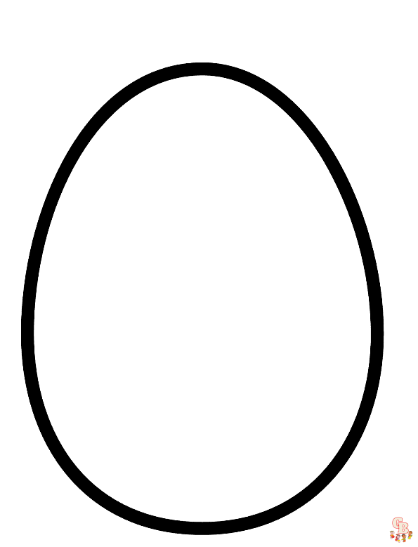 eier ausmalbild