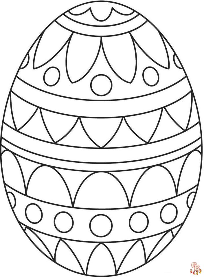 kostenlos eier ausmalbilder